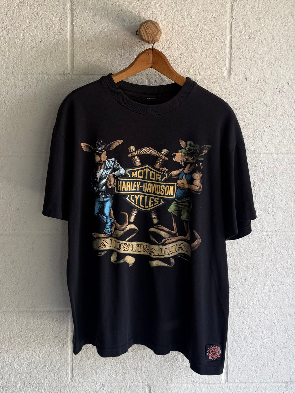 ‘90s Australia Kangaroo Harley Tee