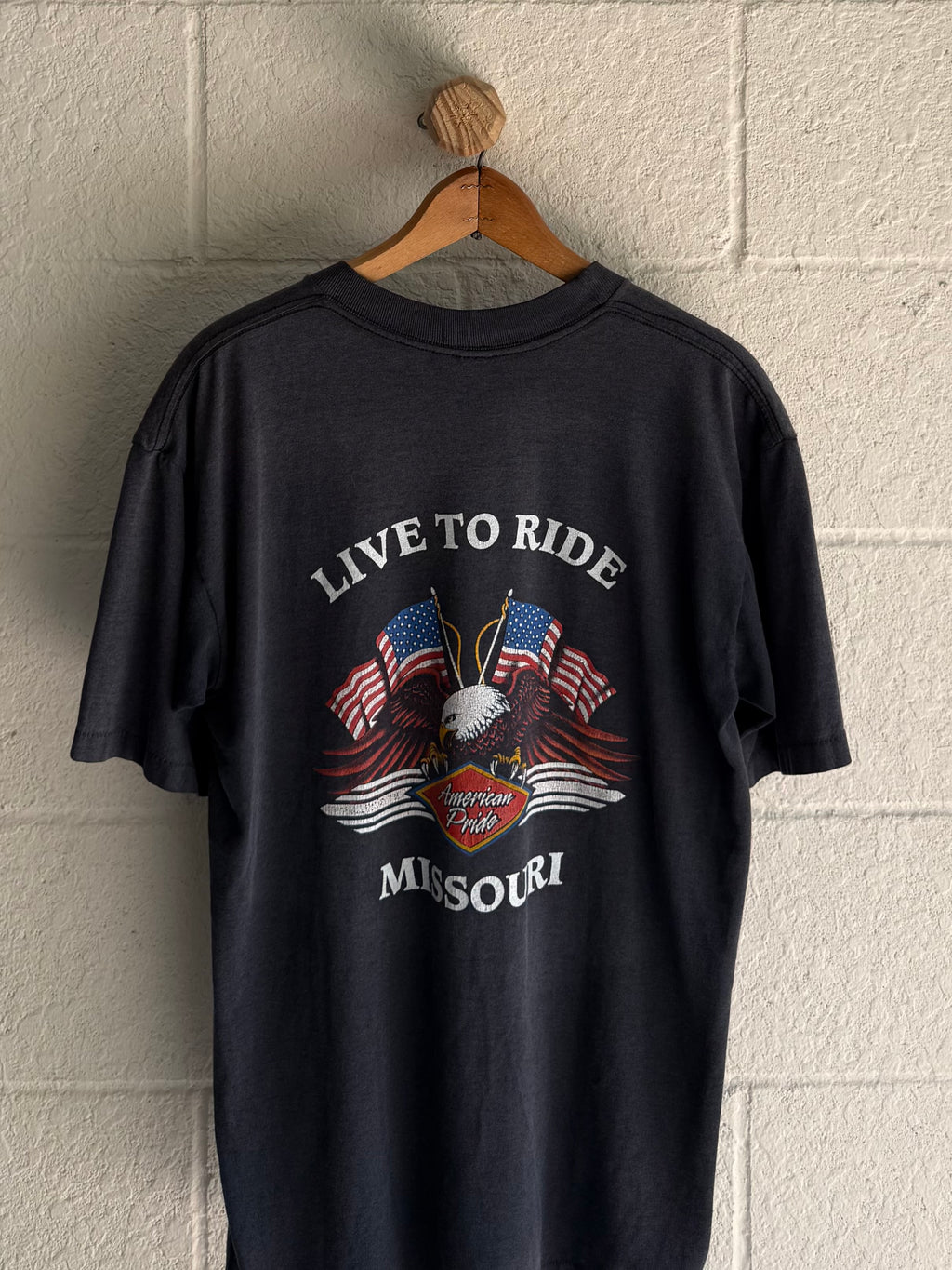 ‘90s Midnight Wolf Harley Tee
