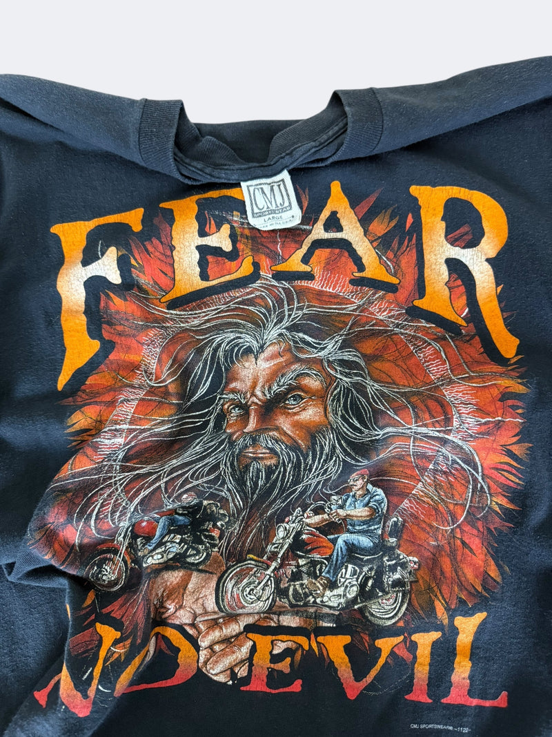 '90s Fear No Evil Biker Tee