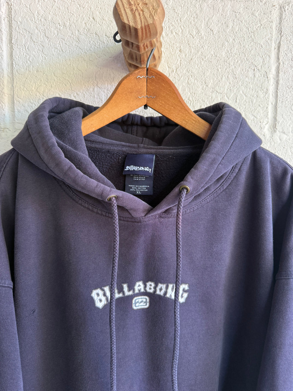 '00s Navy Billabong Hoodie