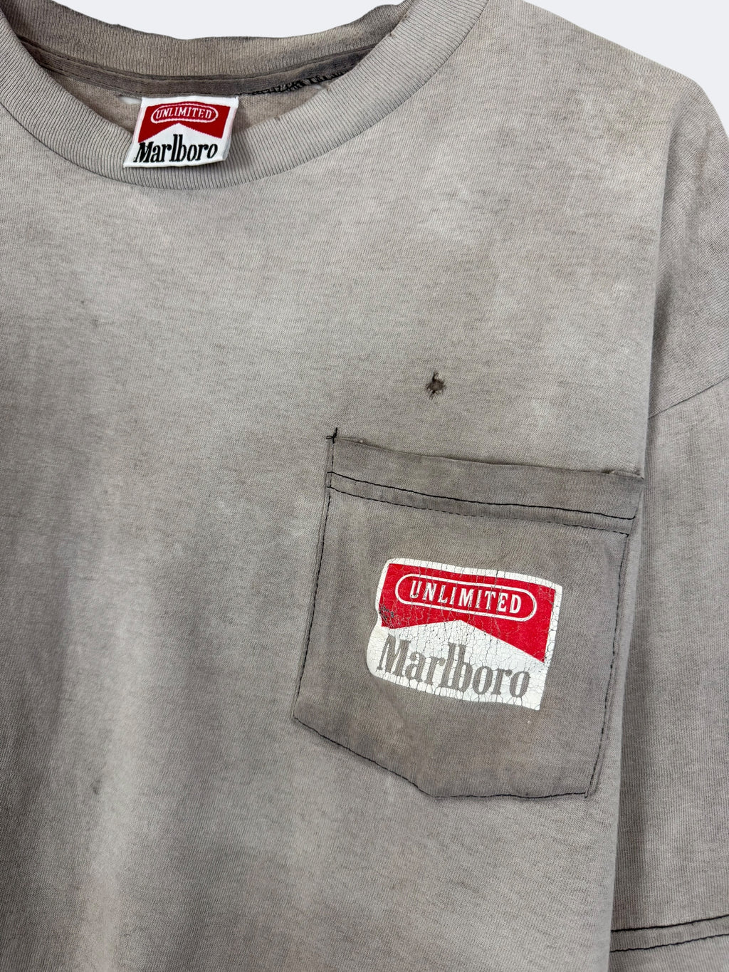 '90s Silver Faded Marlboro Tee