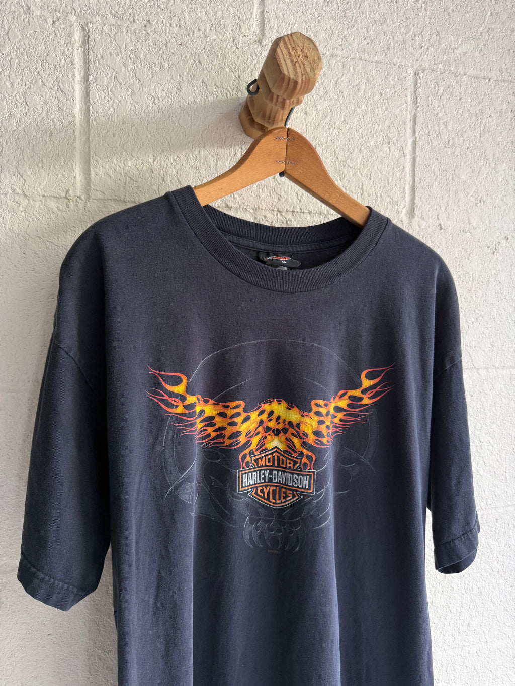 '90s Flame Eagle Harley Tee