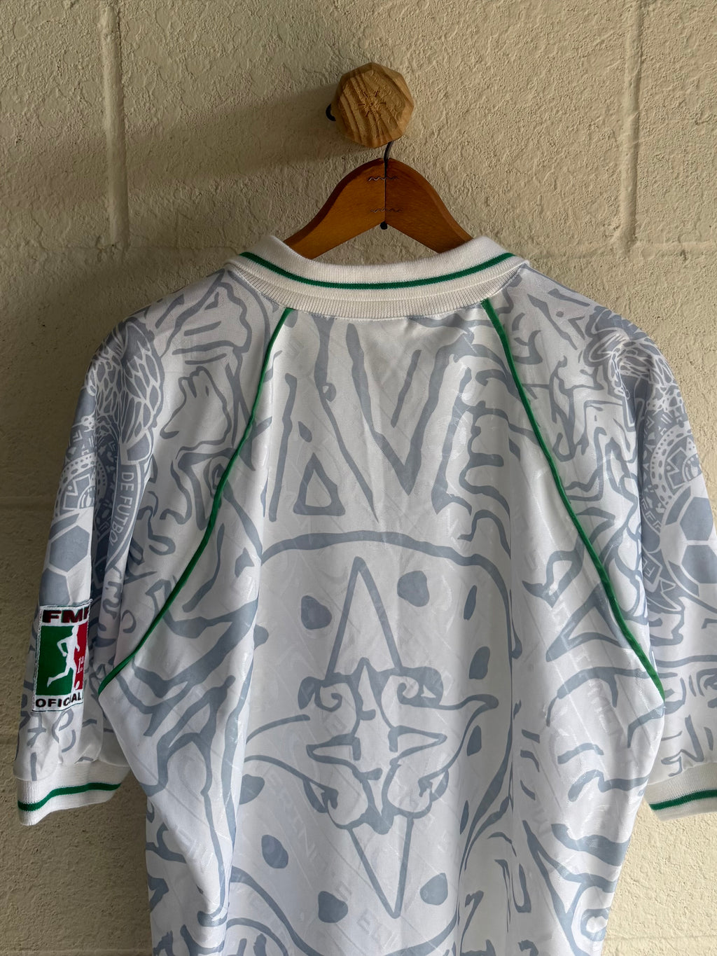 '90s Mexico Boot Jersey Home Kit