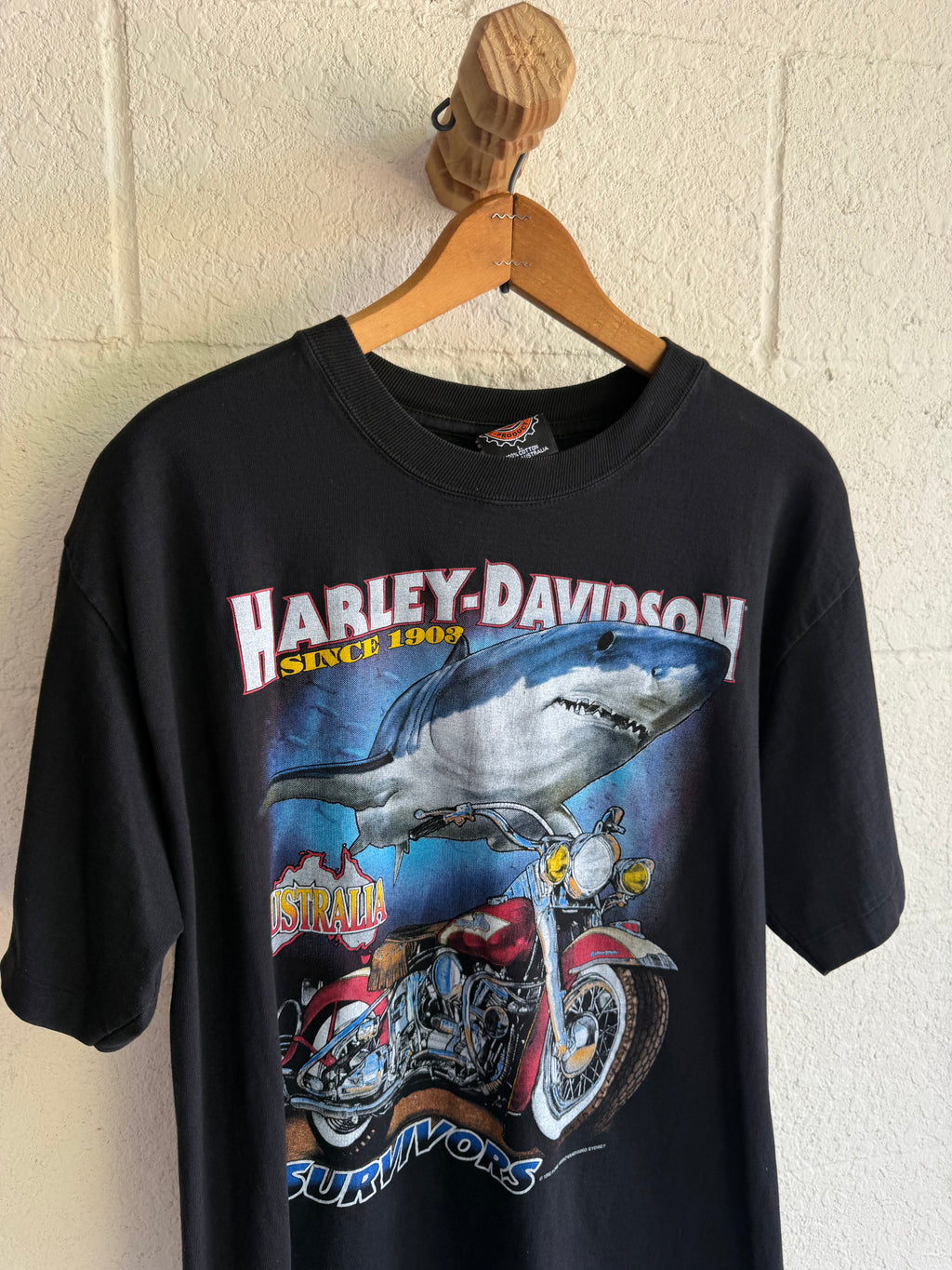 '90s Harley Davidson Shark Tee