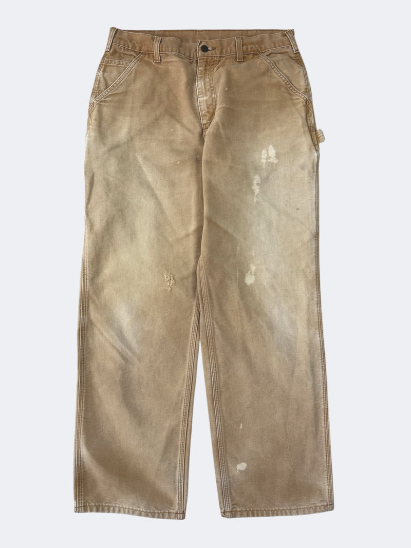 Faded Tan Carhartt Pants (34 x 31)