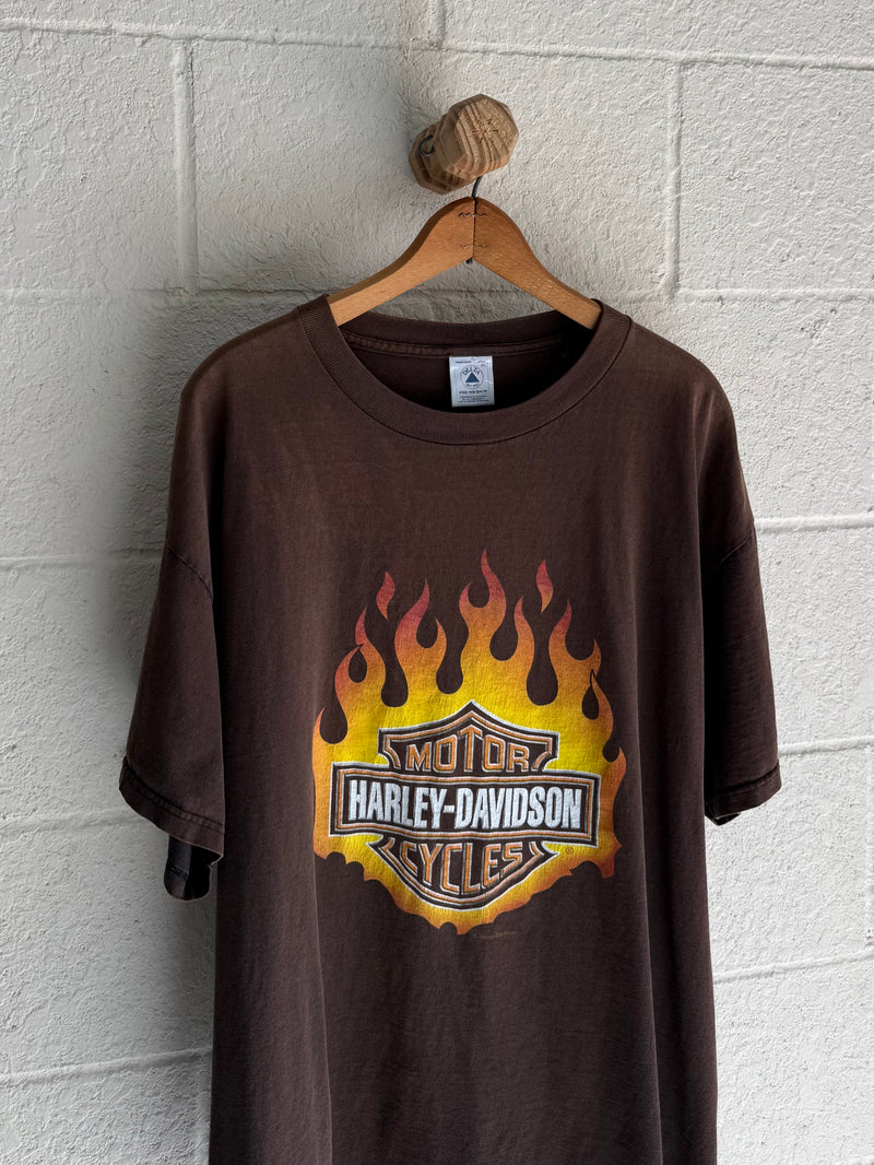 ‘90s Faded Flame Logo Tee