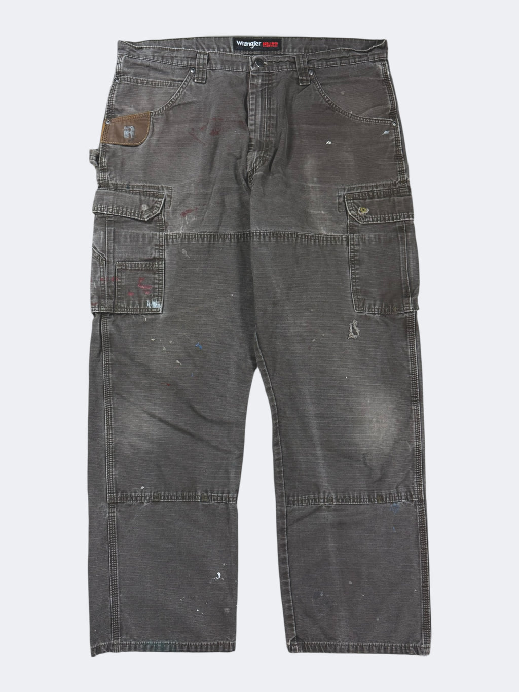 Faded Brown Wrangler Pants (38 x 32)