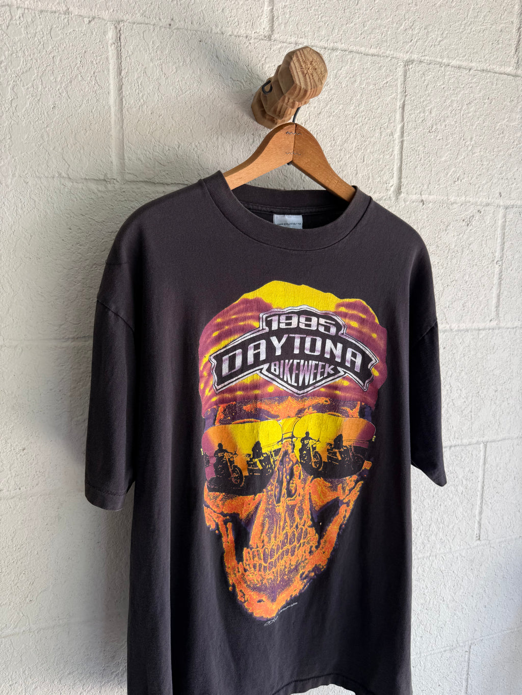 ‘90s Bike Week Skull Tee