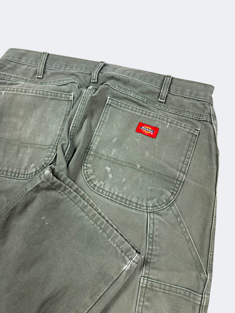 Faded Olive Green Dickies Pants (34 x 30)