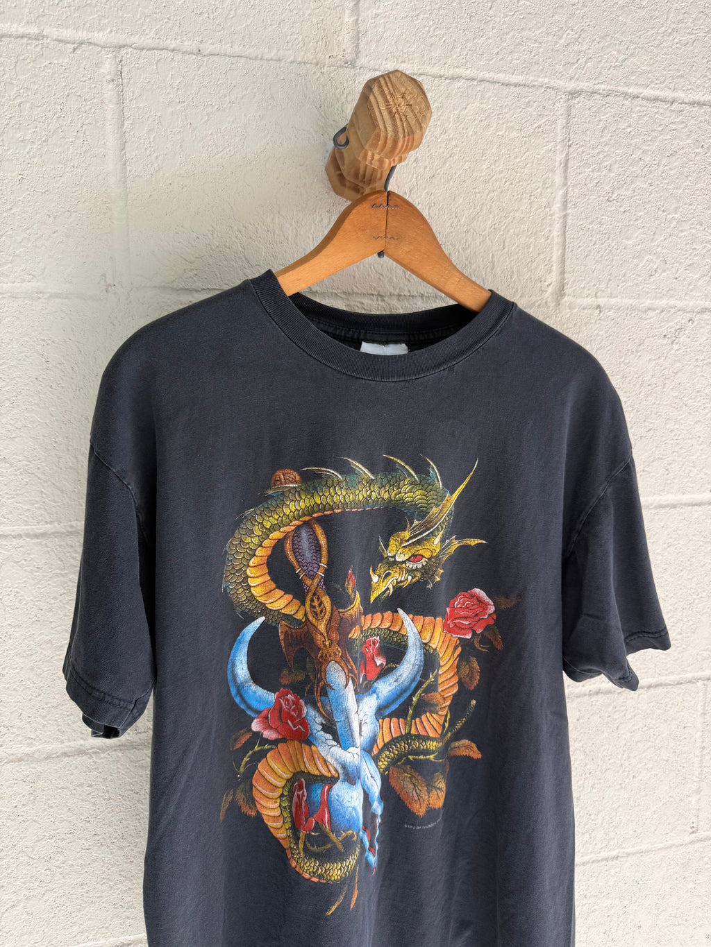 ‘90s Dragon Art Tee