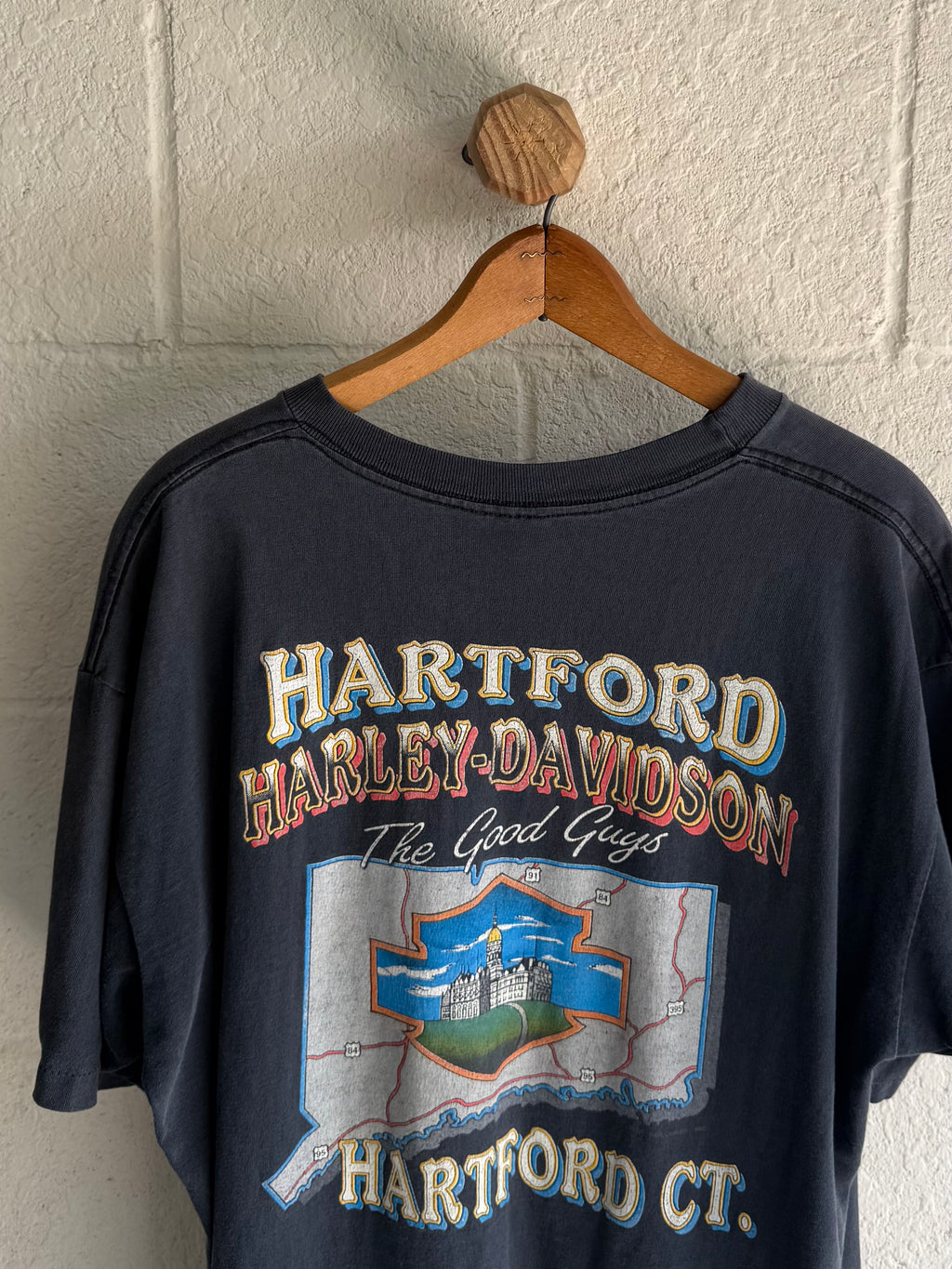 ‘90s Faded Call of the Wild Harley Tee