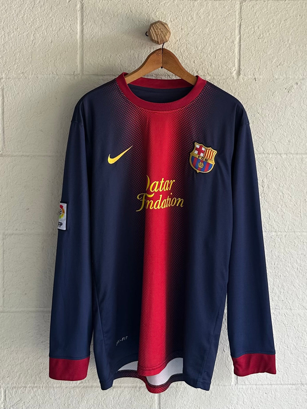 '00s Barcelona Messi Long Sleeve Jersey