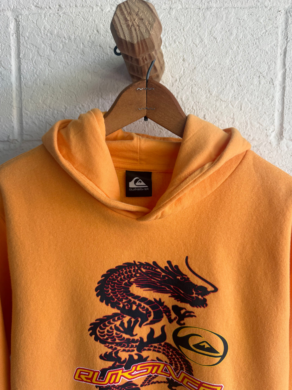 '00s Quicksilver Dragon Light Weight Hoodie