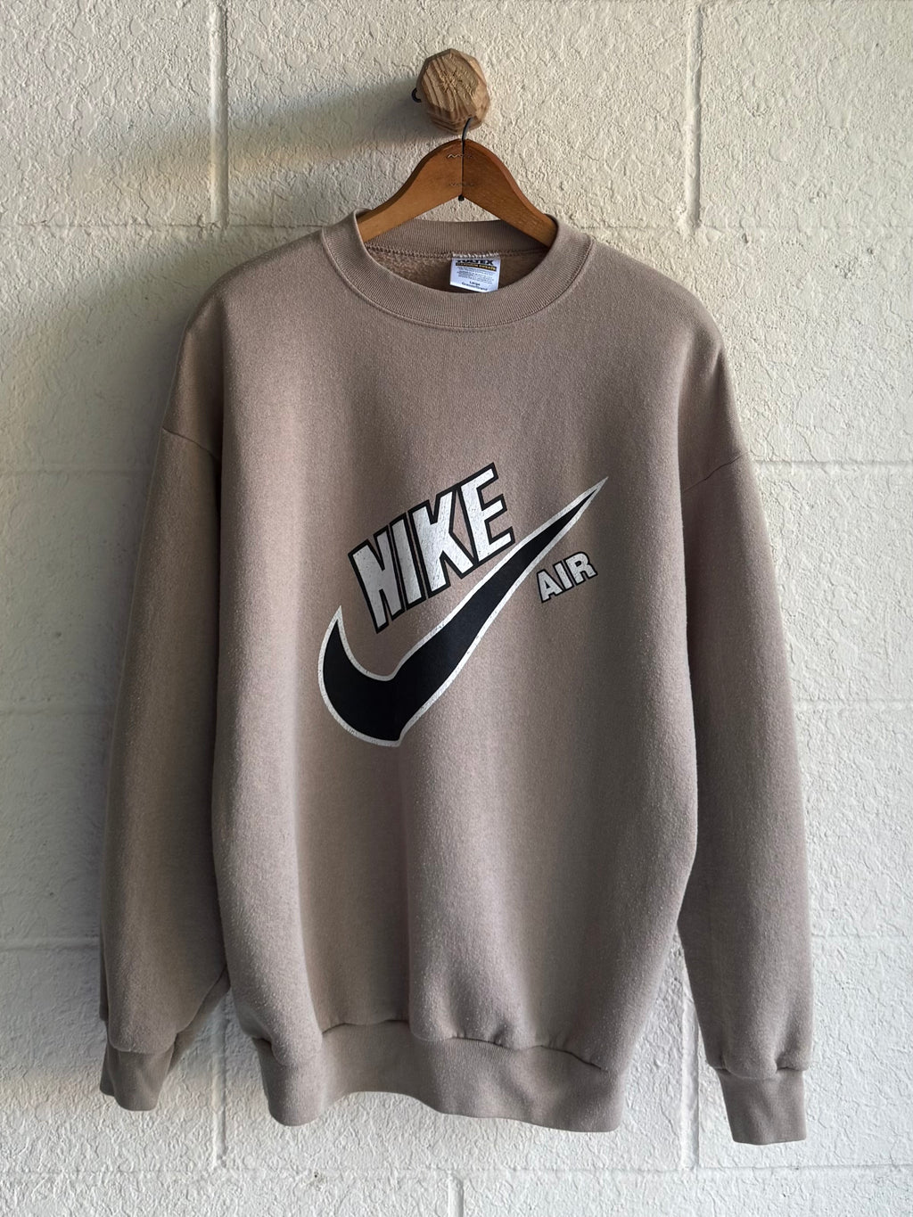 '90s Brown Nike Air Crewneck