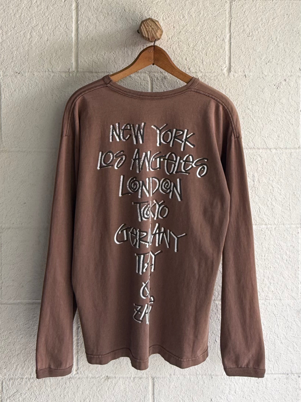 '00s Stussy International Long Sleeve