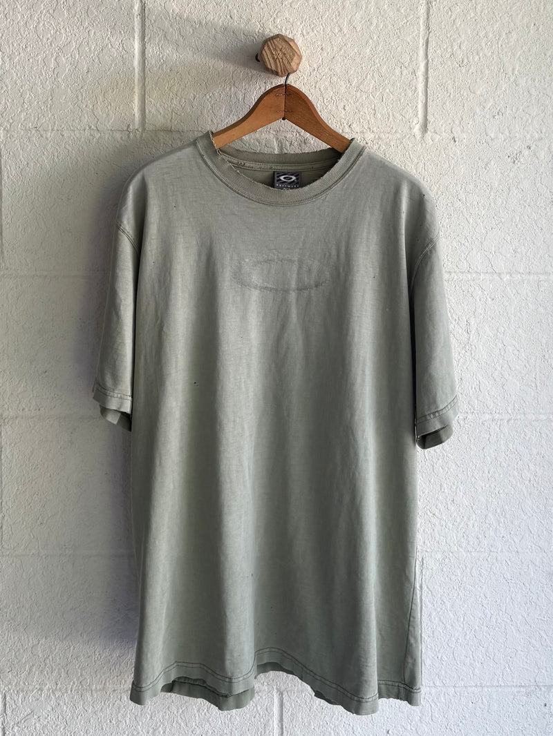 ‘90s/‘00s Faded Matcha Oakley Tee