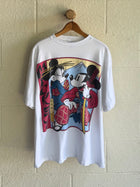 ‘90s Japanese Disney Passport Series Samurai Mickey & Minnie Tee