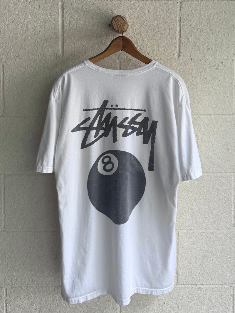 '00s Faded Stussy 8-Ball Tee