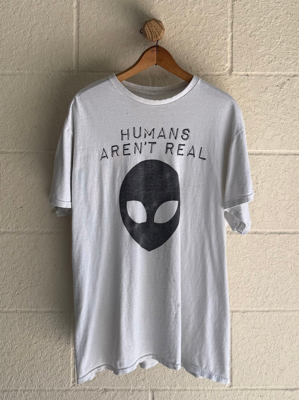 ‘00s “Humans Aren’t Real” Alien Tee