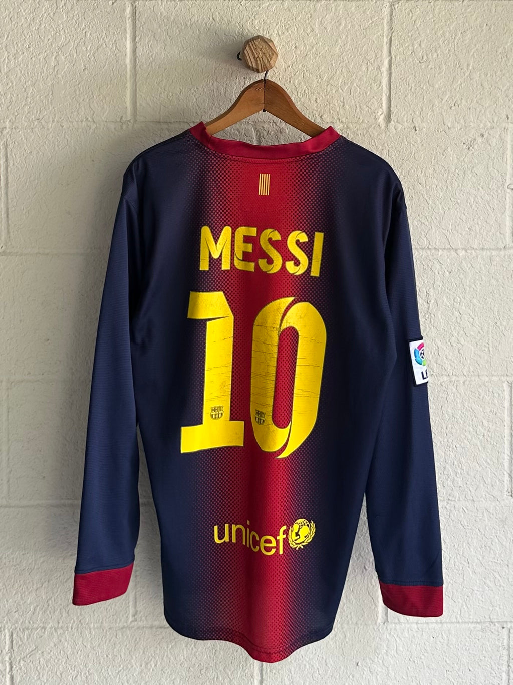 '00s Barcelona Messi Long Sleeve Jersey