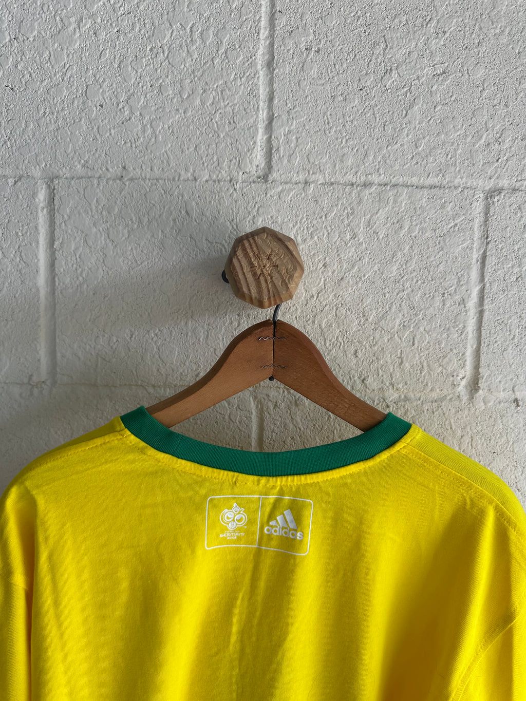 2006 World Cup Kaka Adidas Brazil Tee (New w/ Tags)