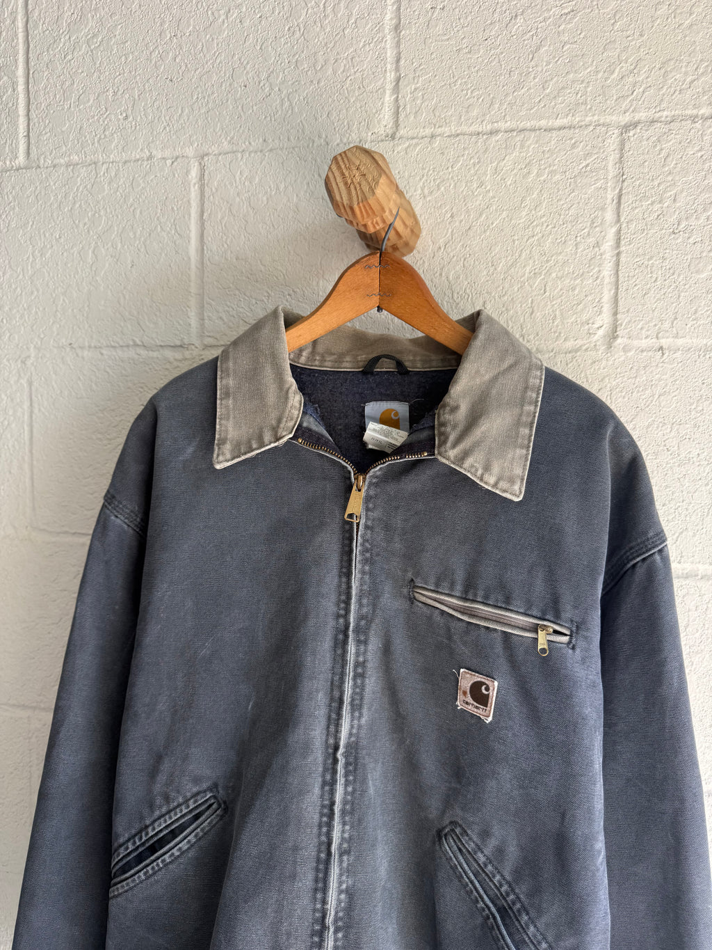 '90s Faded Navy Detroit Carhartt Jacket