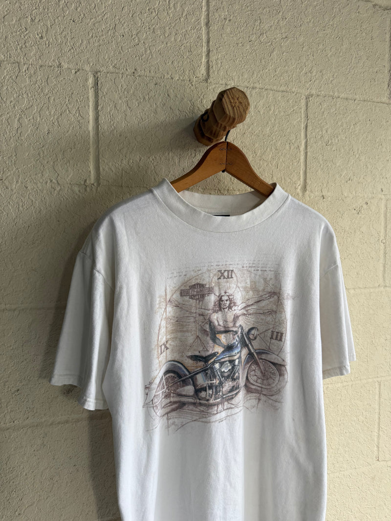 '90s Leonardo Da Vinci x Harley Tee