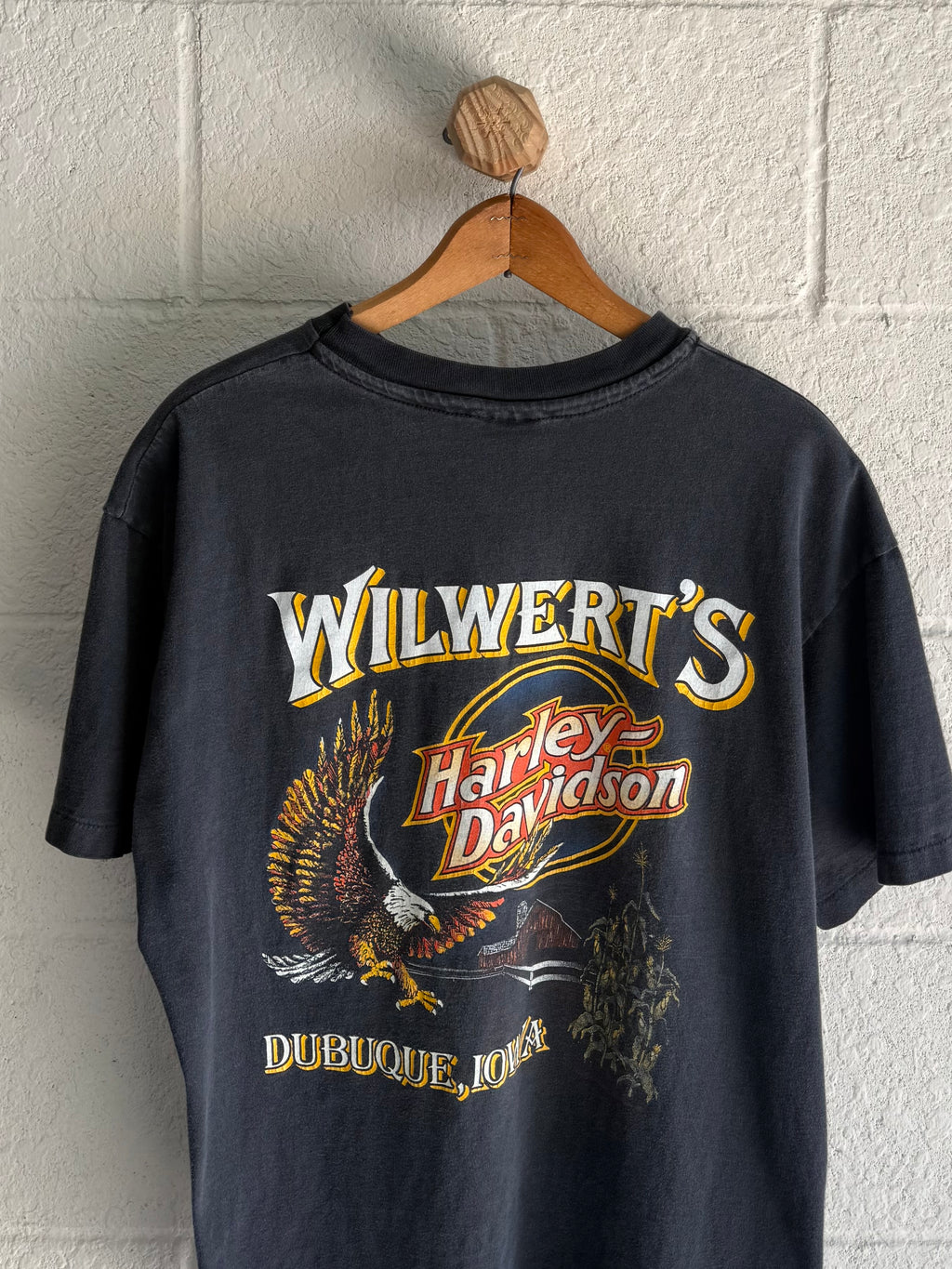 '90s Faded Eagle Harley Tee
