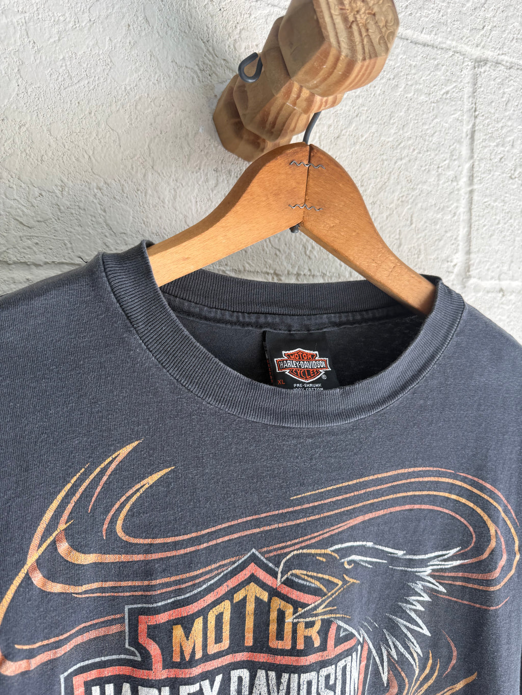 '90s Faded Eagle Harley Tee