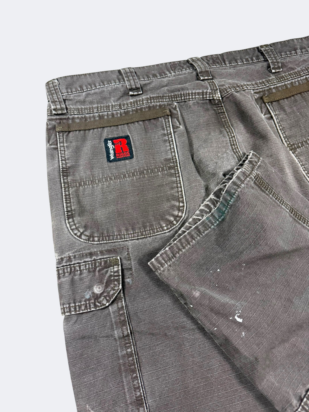 Faded Brown Wrangler Pants (38 x 32)