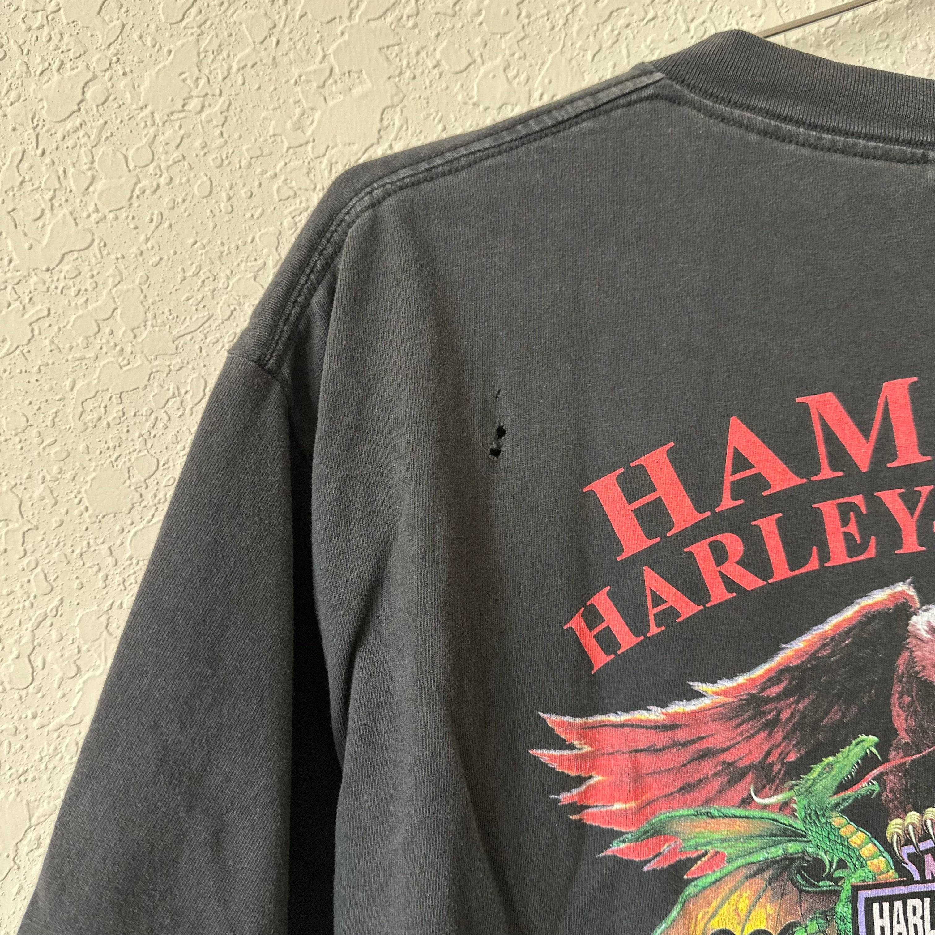 2000 Freedom Flame Harley Tee