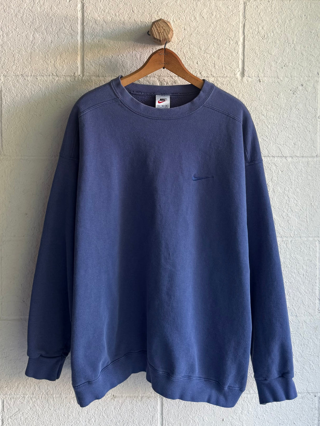 '90s Blue Tonal Nike Crewneck