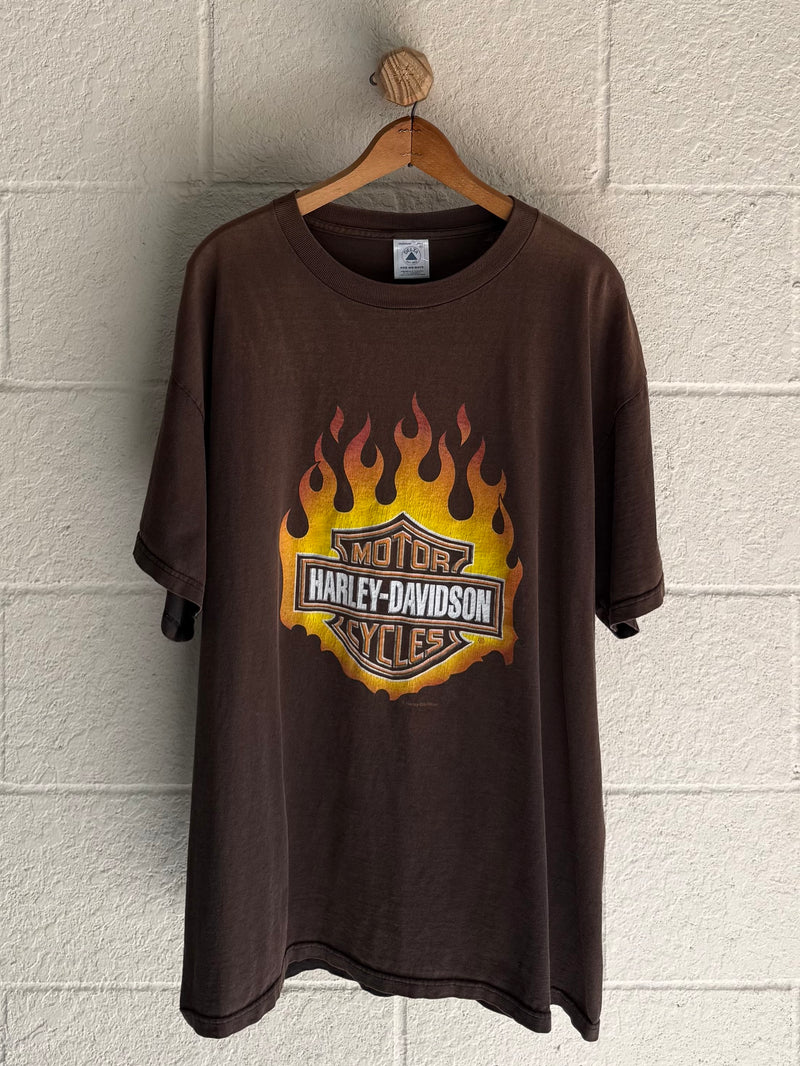 ‘90s Faded Flame Logo Tee
