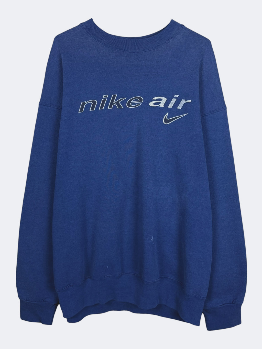 '90s Blue Nike Air Crewneck