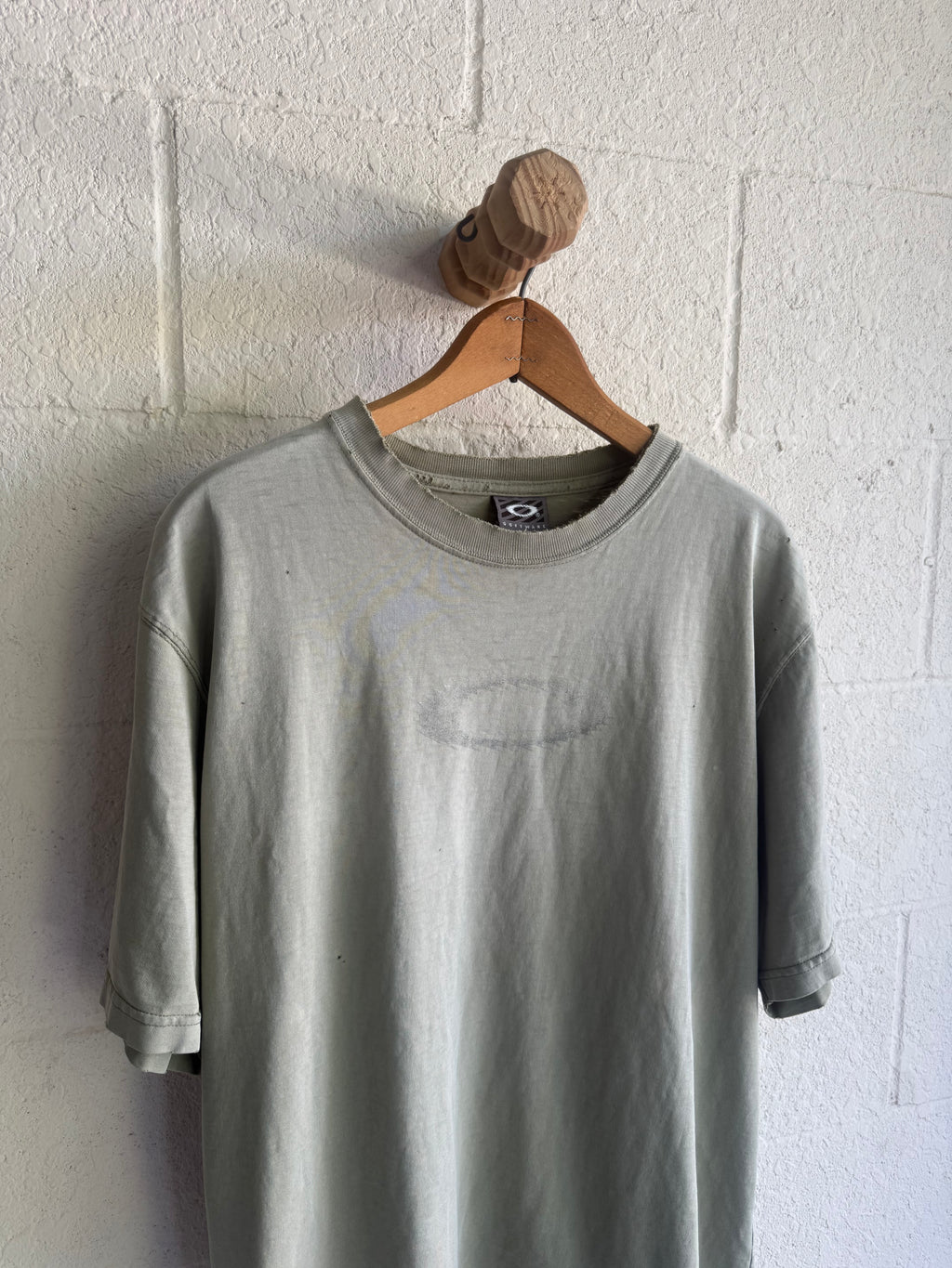 ‘90s/‘00s Faded Matcha Oakley Tee