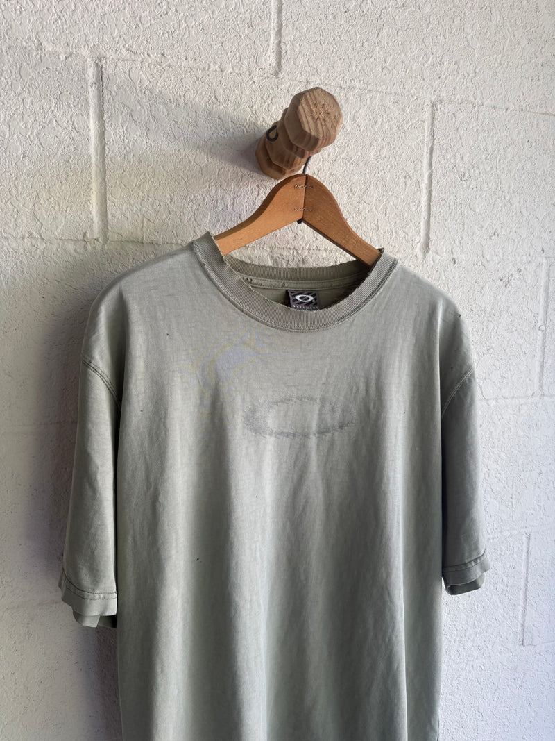 ‘90s/‘00s Faded Matcha Oakley Tee