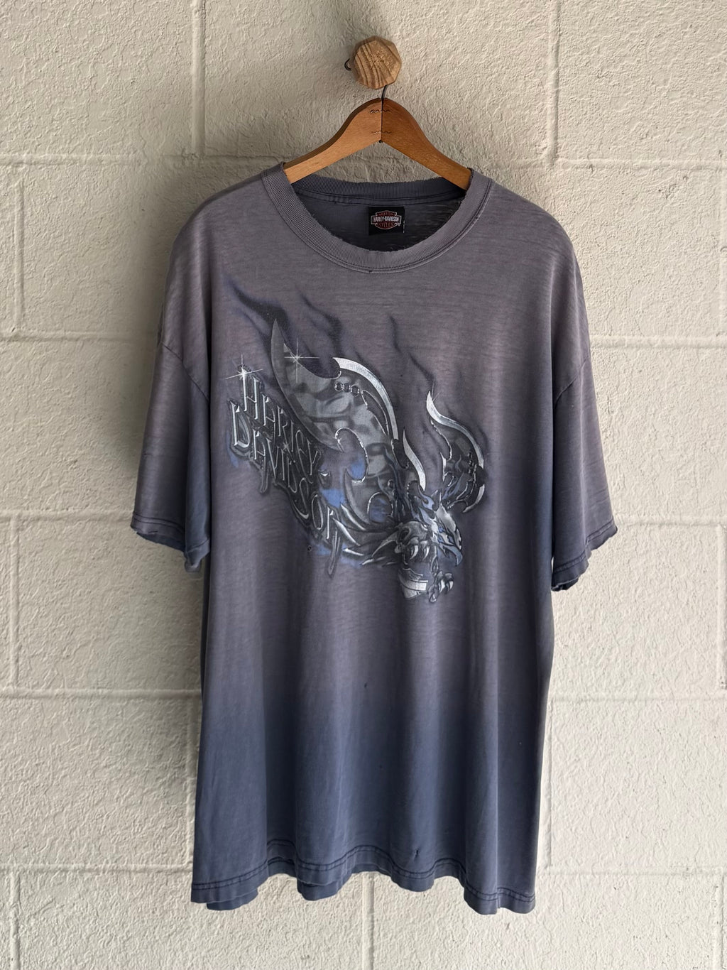 '00s Faded Chrome Eagle Tee