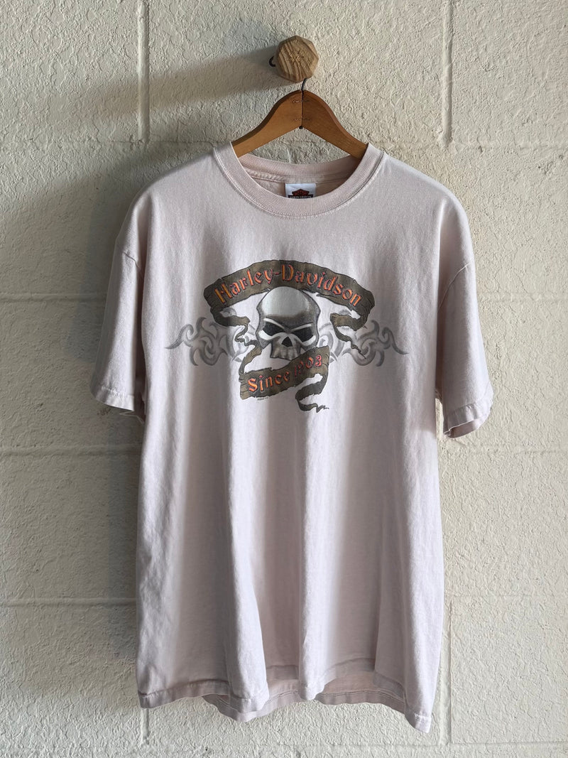 ‘00s Harley Davidson Skull Tee