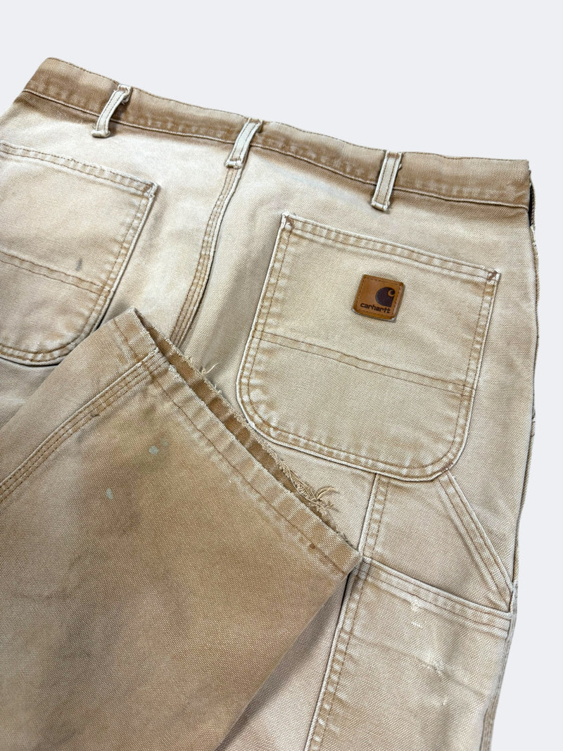 Faded Tan Carhartt Pants (34 x 30)