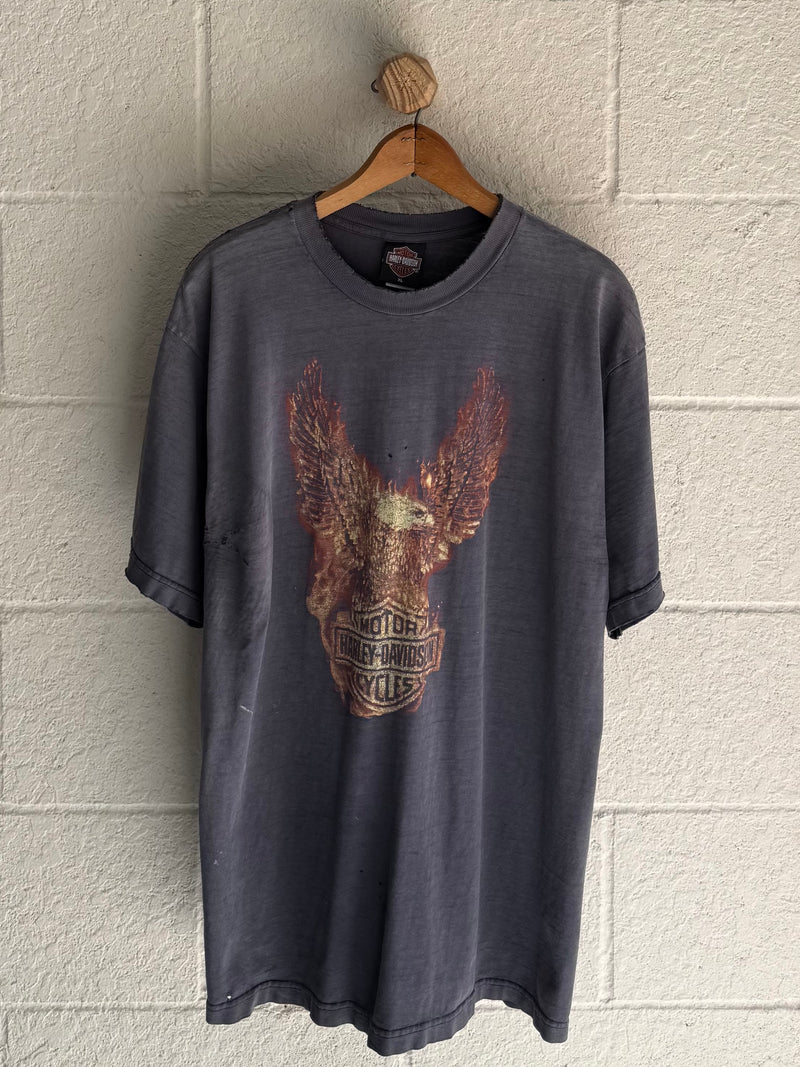 ‘90s Faded Flame Eagle Tee