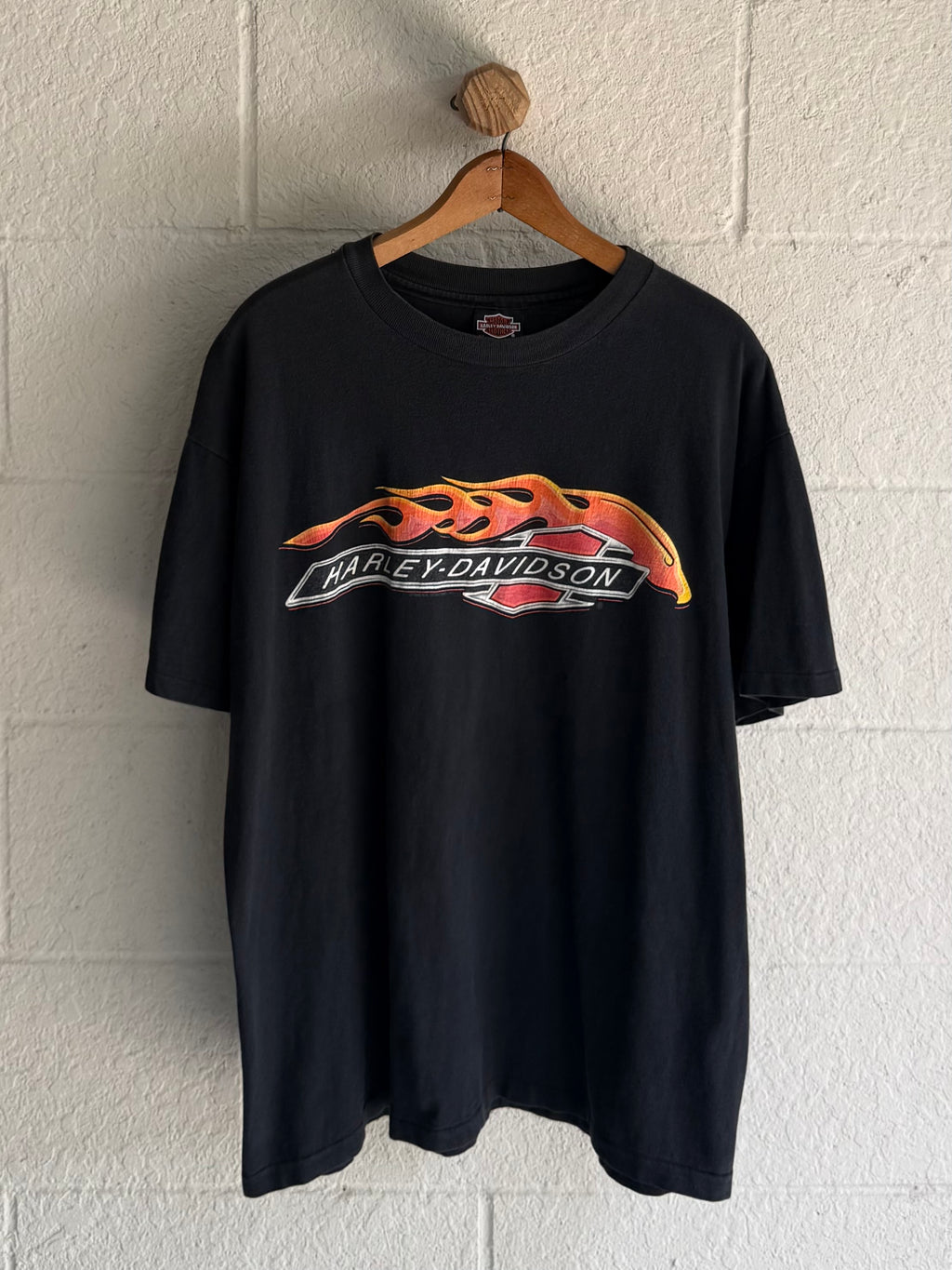 ‘90s Flame Eagle Harley Tee
