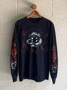 ‘00s Taz Flame Harley Long Sleeve
