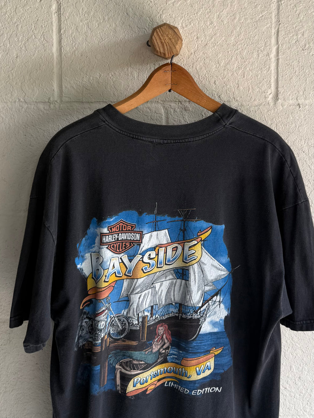 ‘90s Dragon vs Eagle Harley Lightening Tee