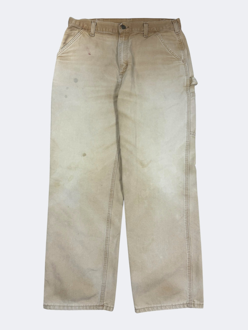 Faded Tan Carhartt Pants (35 x 32)