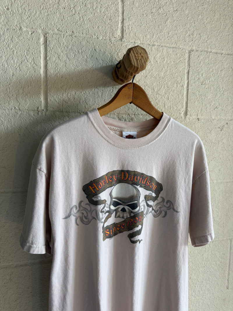 ‘00s Harley Davidson Skull Tee