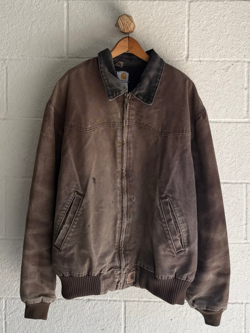 '90s Faded Brown Sante Fe Carhartt Jacket