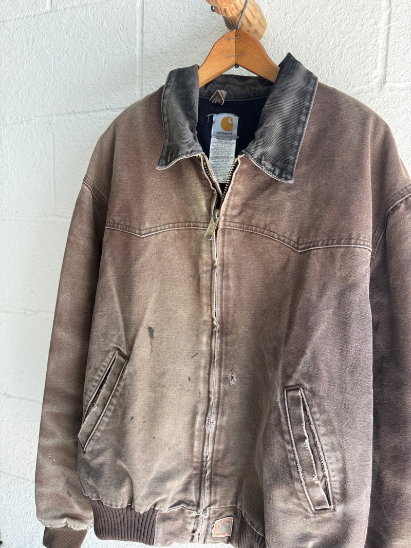 '90s Faded Brown Sante Fe Carhartt Jacket