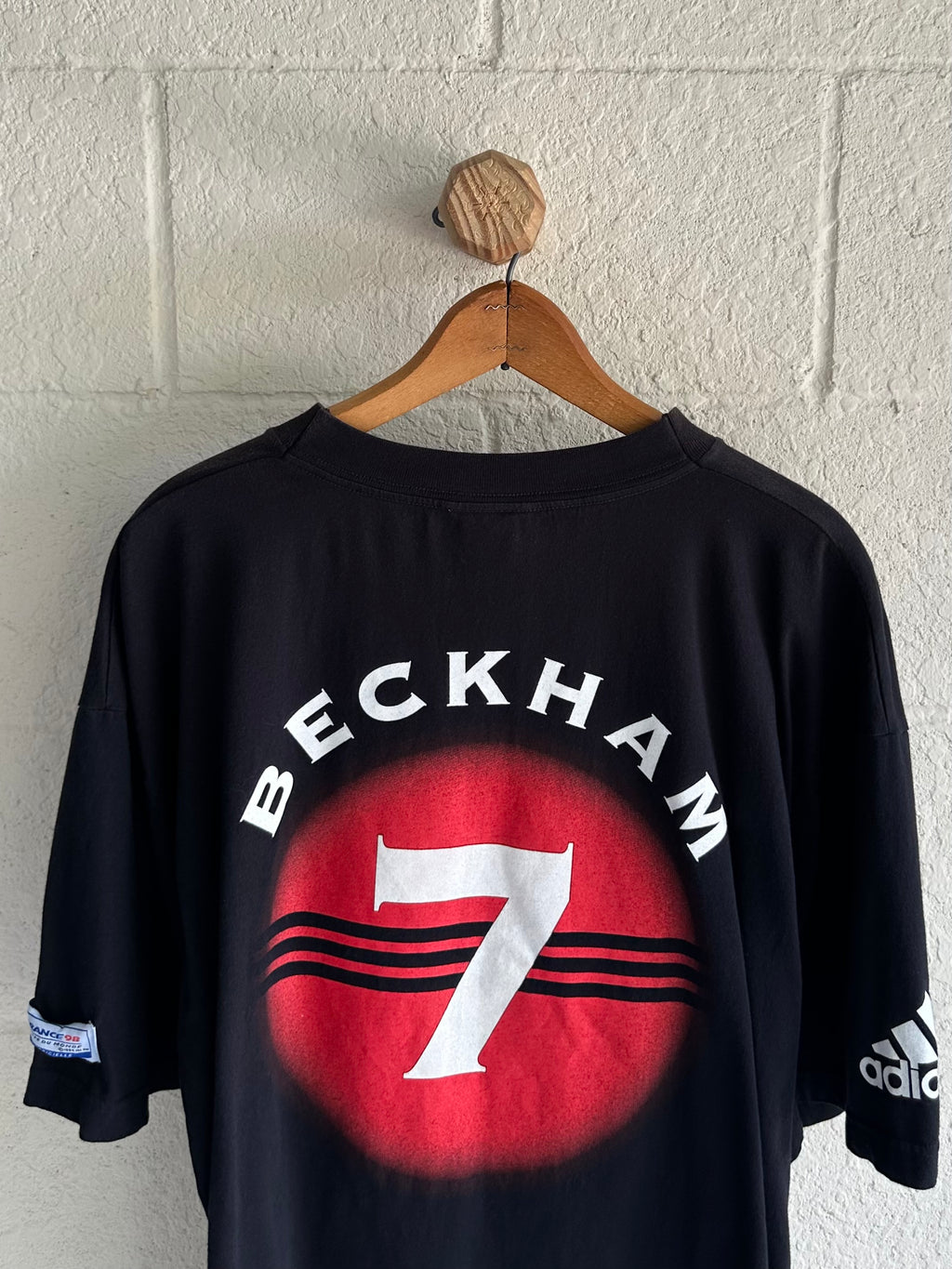 1998 World Cup France Adidas David Beckham Tee