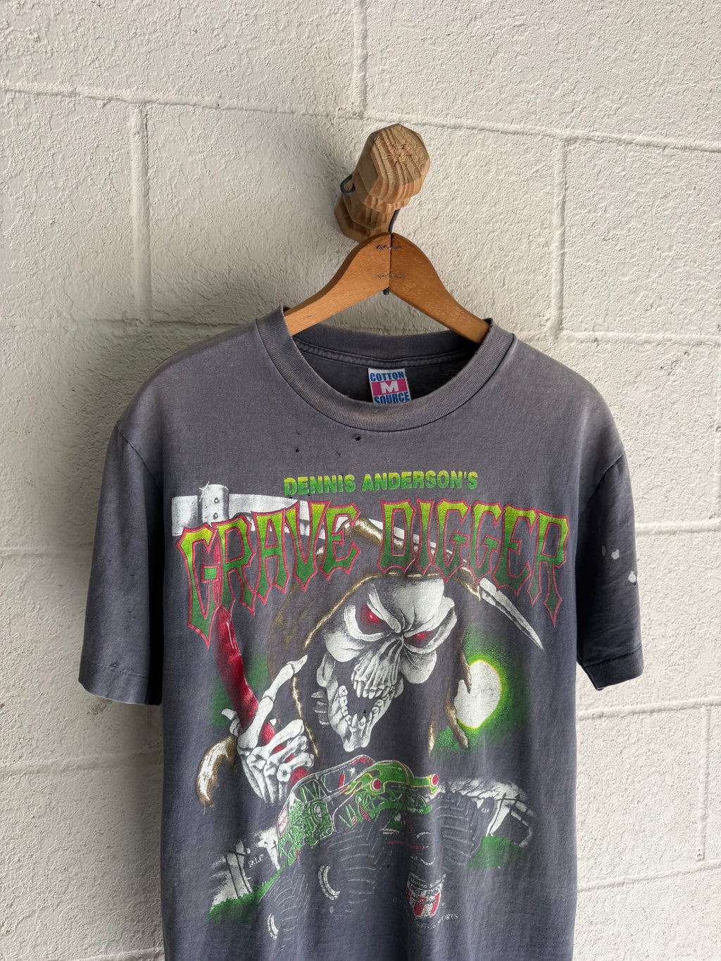 ‘90s Faded Grave Digger Tee