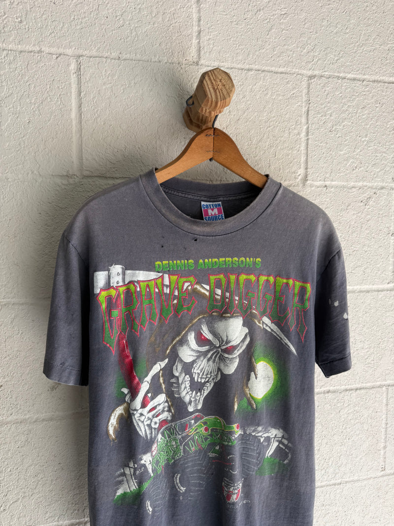 ‘90s Faded Grave Digger Tee